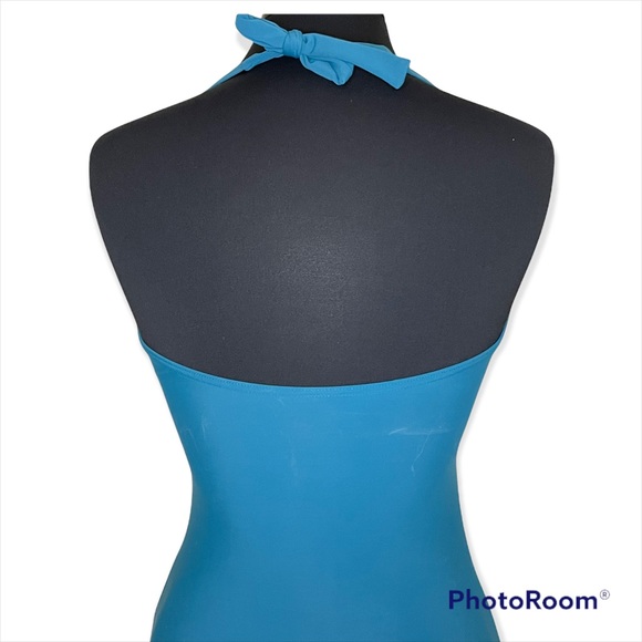 Calvin Klein Halter Swimsuit - Picture 2 of 14